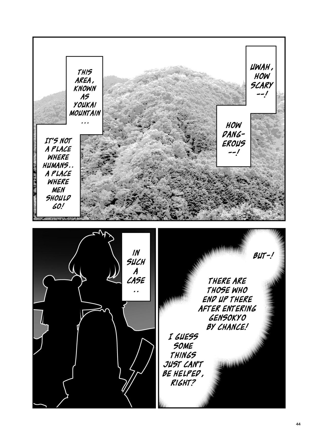 Hentai Manga Comic-A Wet Youkai's Mountain-Read-44